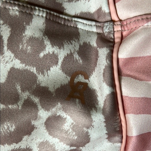 Good American Pink and Brown Leggings with Animal Print - Picture 10 of 10